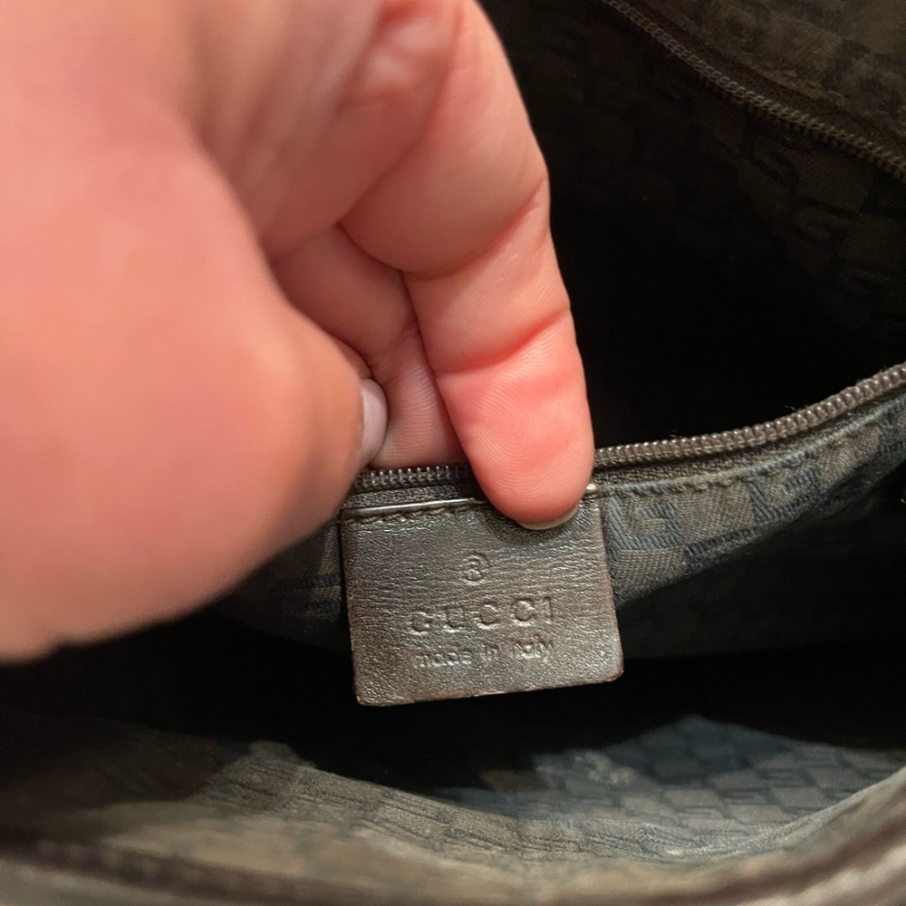 Gucci Jackie Dark Brown Suede Shoulder Bag (year 2000) NO OFFERS, THANK YOU. - Picture 5 of 5
